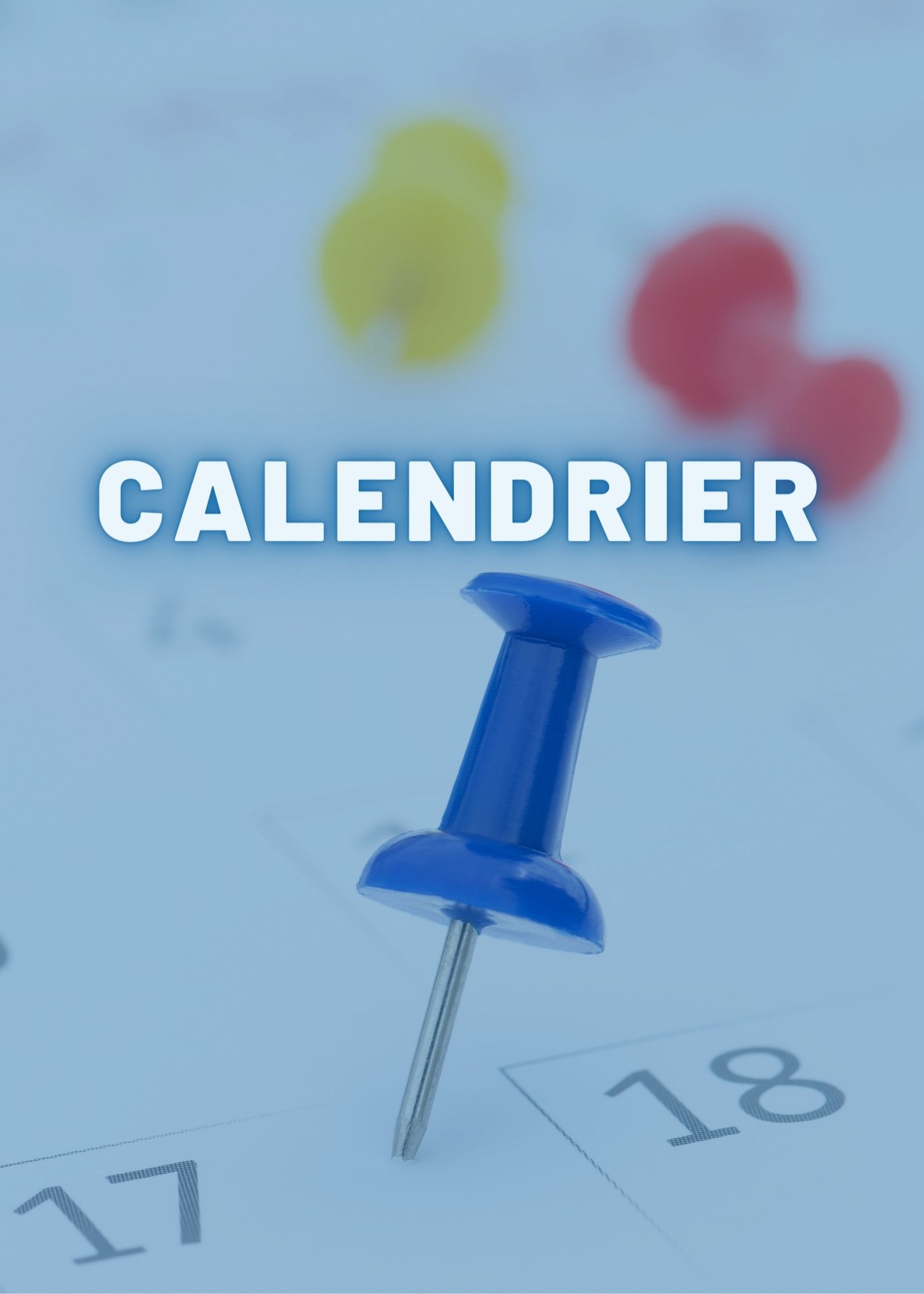 Calendrier 2024-2025